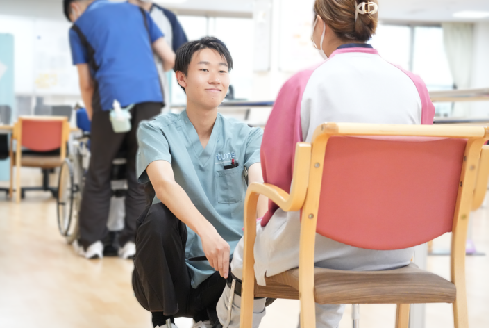 理学療法の様子